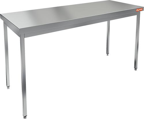 Стол нержавеющий разделочный центральный без полки HICOLD НСО-15/7
