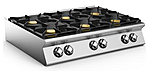Плита газовая шестиконфорочная MARENO NC912G44 настольная, CR0590020