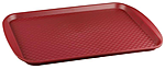 Поднос RESTOLA 420х300 мм бордовый, 422106721