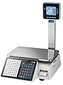 Весы торговые с печатью этикеток CAS CL3000J-30P TCP-IP