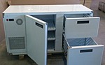 Стол холодильный БСВ 1600х700х850 1 дверь, 2 ящика (спец.проект)