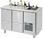 Стол холодильный SKYCOLD B2S-C-2-2 с ванной для напитков