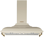 Зонт вытяжной SMEG HOME KC19POE 89,5 см, кремовая
