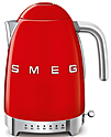 Чайник электрический SMEG HOME KLF04RDEU с регулируемой температурой красный
