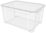 Ящик универсальный RESTOLA 46 литров 555х390х290 мм прозрачный, 431265801
