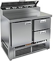Стол холодильный для пиццы HICOLD PZE2-12/GN