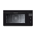 Шкаф духовой KUPPERSBUSCH B 9330.0 S5, черное стекло, Black Velvet