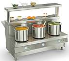 Мармит первых блюд трехконфорочный без полок ATESY Ривьера М1-3.1500-02-О 1500 мм