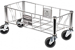 Платформа для контейнеров RUBBERMAID Slim Jim, нержавеющая сталь, 1968468