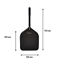 Лопата для пиццы GRILL MASTER 350-S без перфорации, 30089