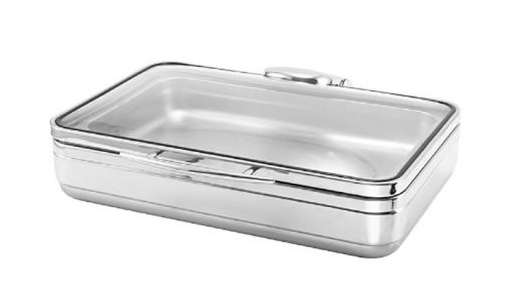 Мармит индукционный PROFF CUISINE 1/1,65мм 8,5 л, с обзорным стеклом, "KINGO-HOTEL"