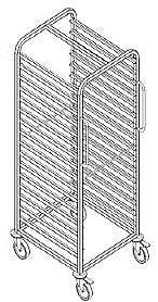 Тележка-шпилька TECNOSTEEL TSCGN201