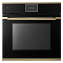 Шкаф духовой KUPPERSBUSCH BP 6850.0 S4, черное стекло, Gold