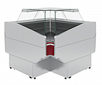 <b>Витрина холодильная</b> ПОЛЮС Carboma ATRIUM 2 GС120 VM-6 (внутренний угол, динамика) RAL 3000, П0000006947.1132 с боковинами