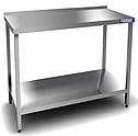 Стол производственный сбп (каркас из н.с.aisi430, столешница из н.с.aisi 304) КАМИК CБП-3/497 900*700*850
