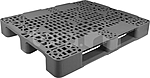 Паллет пластиковый, перфорированный ТАРА.РУ SD 1210 P