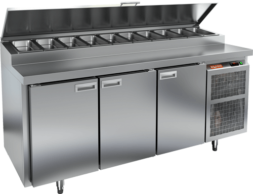 Стол холодильный для пиццы HICOLD PZ2-223/GN