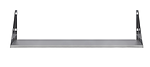 Полка настенная сплошная LUXSTAHL ПНК 8/3, мко219