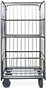 Тележка сетчатая для белья ВЯЗЬМА ТСПР-800