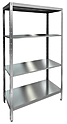 Стеллаж нержавеющий кухонный HICOLD НСК-9/3