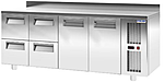 Стол морозильный POLAIR TB4GN-2200-GC с бортом