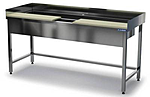 Стол разделочный для рыбы КАМИК СРРП-2157 1500*700*850 ванна сварная 1350*350*200мм