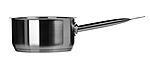 Сотейник PROHOTEL сталь нерж., 2л, D=18, H=9см, 04012227, BAR02 induction