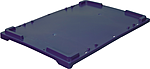 Крышка ТАРА.РУ для ящиков 600х400, синяя, 503-1