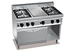 Плита газовая комбинированная с духовым шкафом BERTO'S G7T4P4F+FG1, 18876200