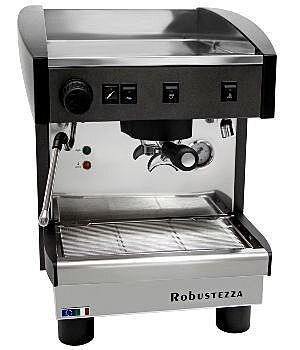Кофемашина ROBUSTEZZA ST1M/ черная + высокая группа, 1Ф