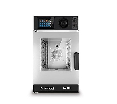 Пароконвектомат электрический LAINOX COMPACT COEN061R+BPK+NPS/ПРАВ+вытяжной зонт CKO061