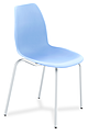 Стул ST-13029, ножки - хром лак, цвет RAL 7040