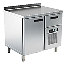 Стол холодильный БСВ TRG 2 без борта, с ящиком над агрегатом