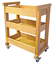Тележка для художественных принадлежностей