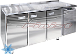 Стол морозильный ФИНИСТ НХС - 700 - 3, 3 двери, борт