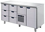 Стол холодильный SKYCOLD CL-GNH-3-3-CDE-1 1660 x 650 x 900