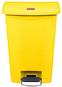 Контейнер с фронтальной педалью <b>Step-on </b>RUBBERMAID Slim Jim 50 л желтый, 1883575