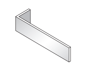 Плинтус для линии раздачи EMAINOX ZLD, 8035214