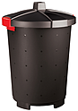Бак хозяйственный RESTOLA 65 литров черный, 431253713