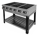 Плита 6-и конфорочная индукционная GRILL MASTER Ф6ИП/800 (на подставке, пнс), 60012