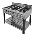 Плита 6-ти горелочная газовая GRILL MASTER Ф6ПГ/800 (на подставке)