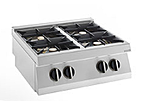 Плита газовая 4 конфорки SILKO NECG74T настольная, с электроподжигом EXACEL4