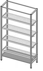 Стеллаж для сушки тарелок SIMECO СТПТ40903 940х360х1800