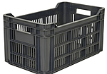 Ящик перфорированный ТАРА.РУ 500x300x264, 112 черный