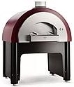 <b>Печь для пиццы</b> дровяная ALFA PIZZA QUICK WOOD WITH BASE Antique red, FXQUIU-LROA