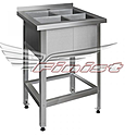 Ванна моечная 4х секционная, для обработки яиц ФИНИСТ ВМЛя-4 700х700х850 каркас уголок оцинкованный