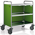 Тележка сервировочная B.PRO BLANCO SW 10 x 6-3 с облицовкой с трех сторон цвет лайм, 569 779+375 455+574 130