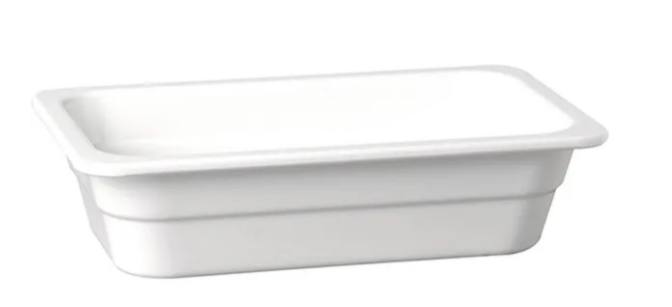 Гастроемкость APS (2/4) пластик ,H=65,L=530,B=162мм белый