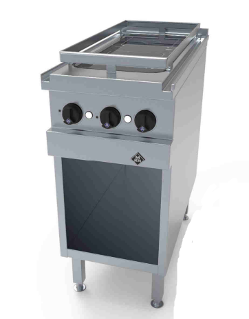 Плита электрическая индукционная MKN OPTIMA 850, 2 зоны, 10018432, 3 PE AC 400-440V без нейтрали, морская версия