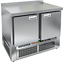 Стол холодильный HICOLD SNE 11/TN О + задняя стенка